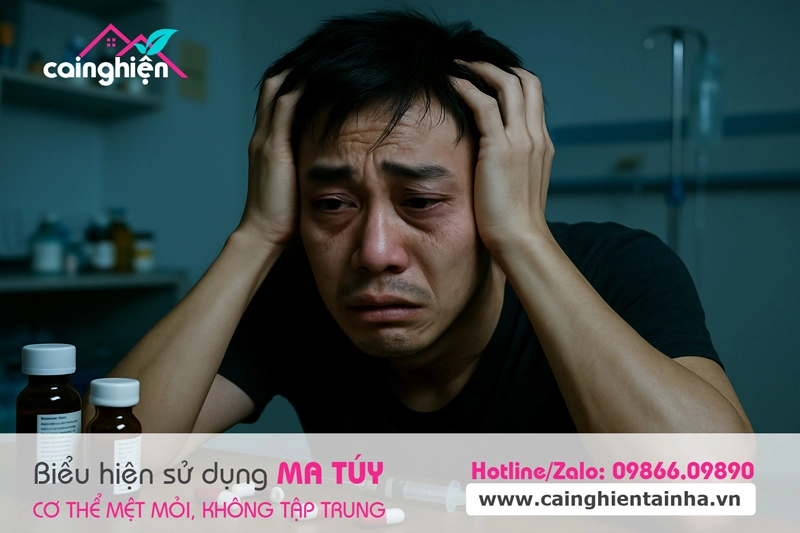Biểu hiện của người sử dụng ma túy