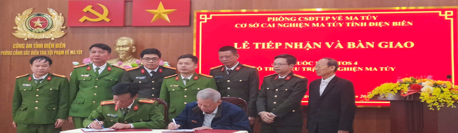 Ký kết chuyển giao Heantos 4 cho trung tâm cai nghiện tỉnh Điện Biên năm 2026