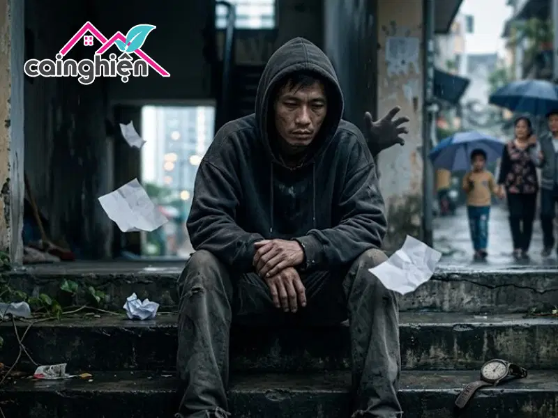 Người nghiện dần bị thu hẹp và biến tướng