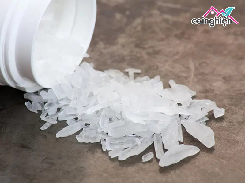 Ma túy đá dạng các khối tinh thể