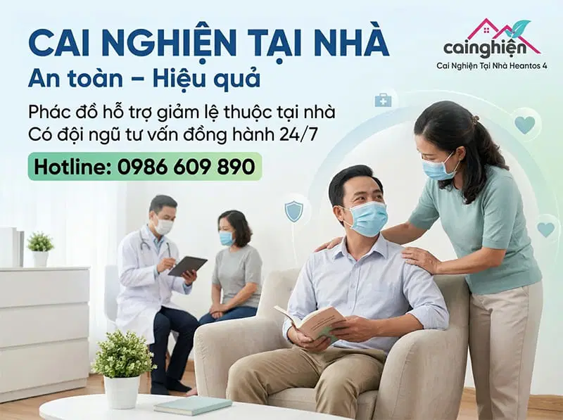 Cai Nghiện Tại Nhà Heantos 4 - Đồng hành cùng bạn