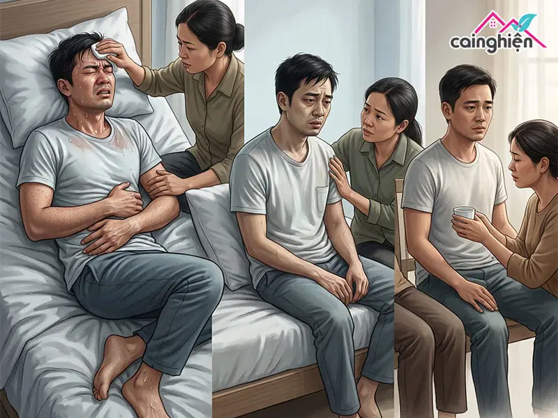 Triệu chứng theo từng ngày