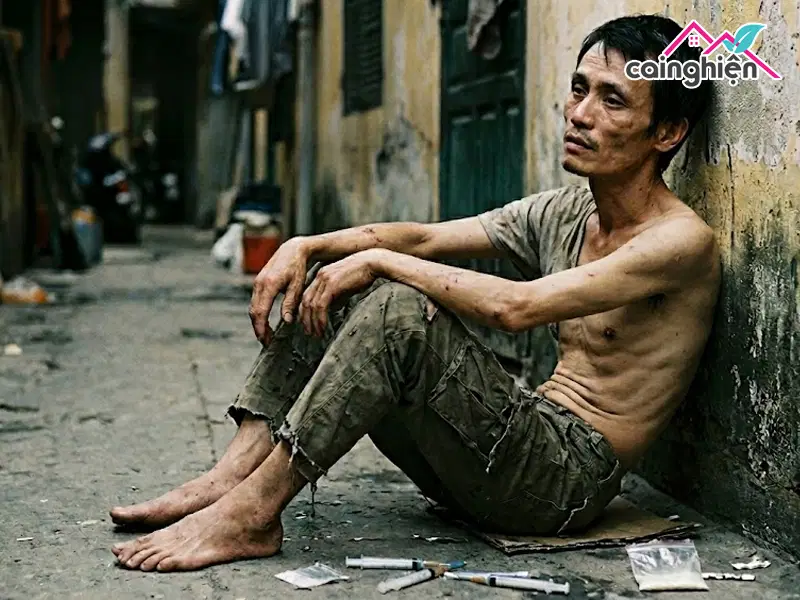 Sử dụng ma túy lâu dài người nghiện sẽ rơi vào tình trạng suy kiệt cơ thể trầm trọng
