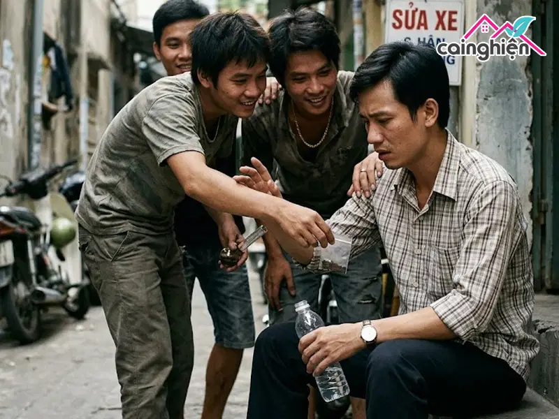Bạn bè và môi trường cũ rủ rê có thể kích hoạt cơn "thèm nhớ"