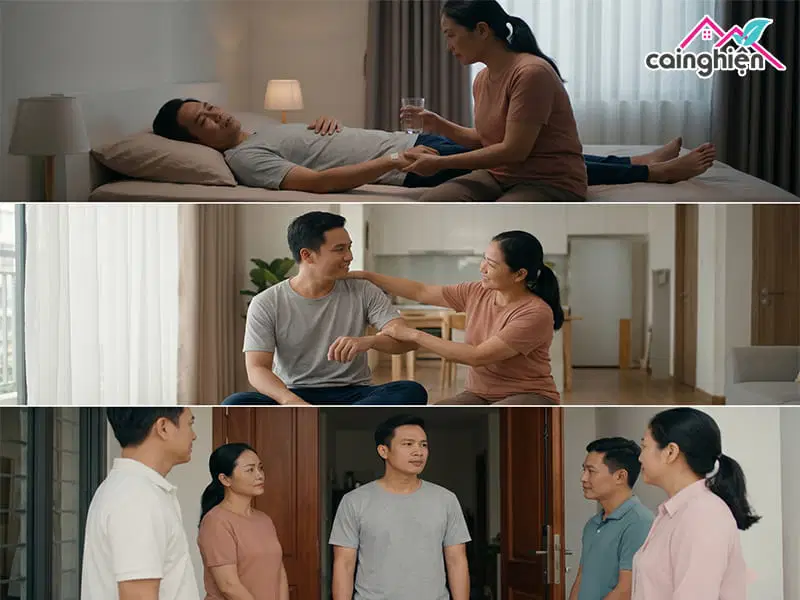 chăm sóc người cai nghiện