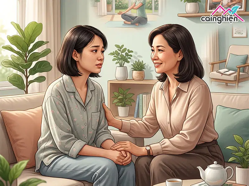 chăm sóc người cai nghiện