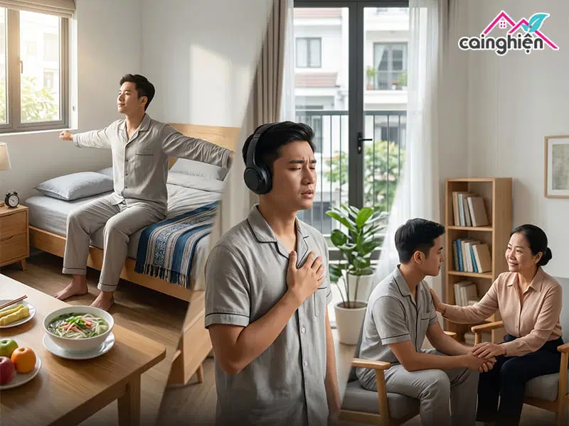 chăm sóc người cai nghiện