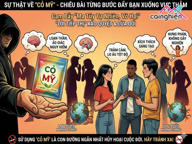 Những kẻ buôn bán thường quảng cáo cỏ Mỹ hoàn toàn vô hại
