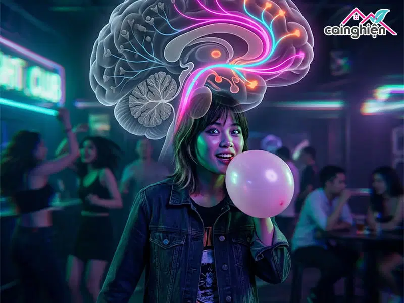 Cơ chế gây nghiện của khí N2O lên não bộ