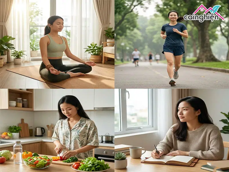 Xây dựng lối sống lành mạnh và quản lý căng thẳng (Stress management)