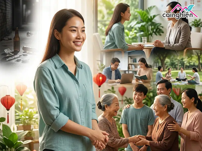 Giai đoạn 3: Tái hòa nhập cộng đồng và phòng chống tái nghiện