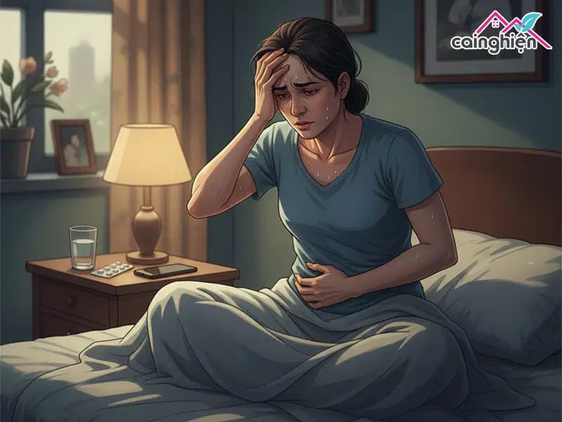 Tác dụng phụ thường gặp trong quá trình cai thuốc