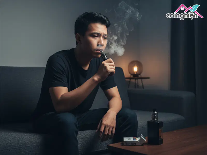 Thuốc lá điện tử có nghiện không?