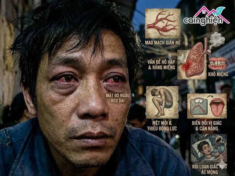 dấu hiệu nghiện cần sa
