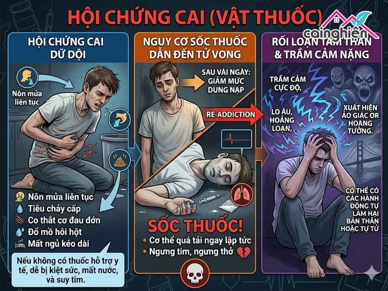 Cách cai nghiện Heroin tại nhà an toàn và hiệu quả