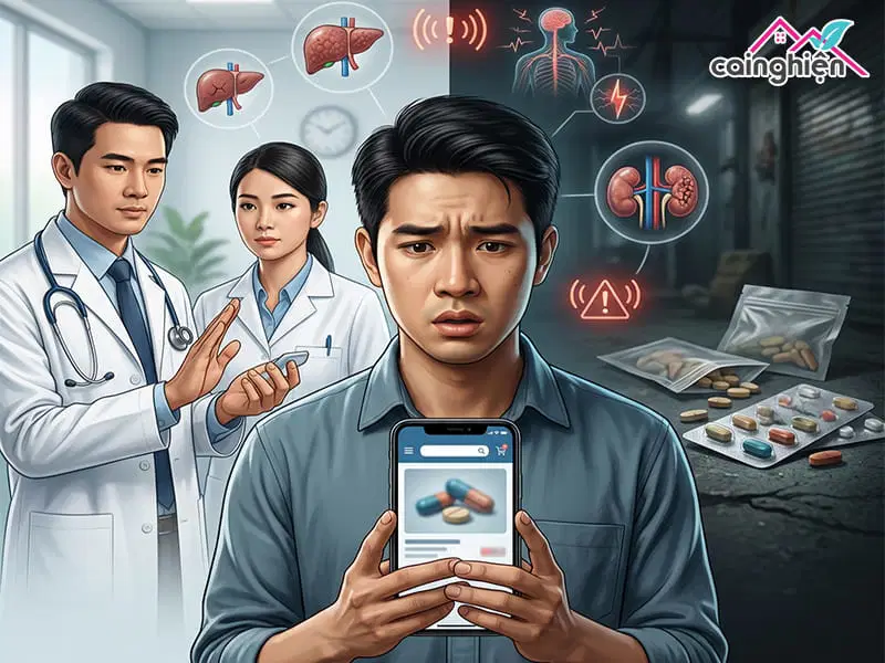 Rủi ro khi mua thuốc không rõ nguồn gốc