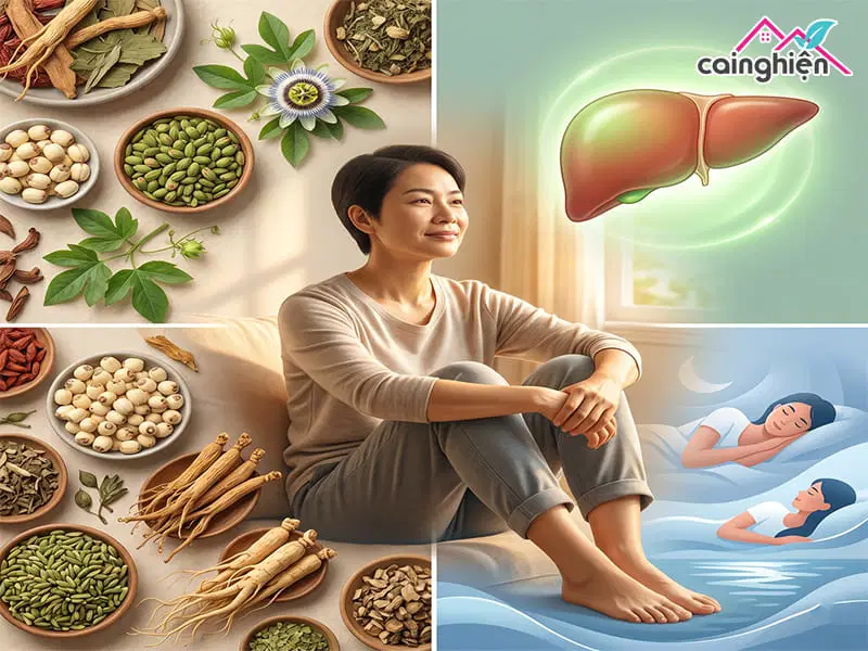 Thuốc Đông y và thảo dược giúp giải độc gan, an thần