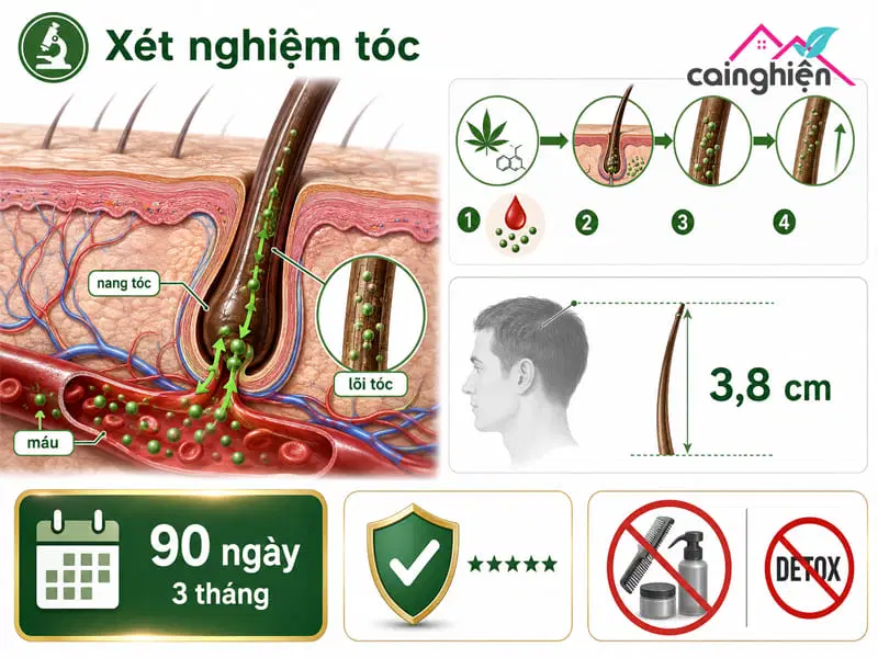 Hút cần sa test có ra không? Tồn tại trong cơ thể bao lâu?