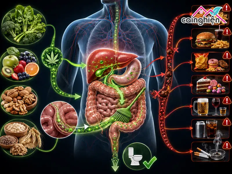 Cách đào thải cần sa nhanh nhất ra khỏi cơ thể tự nhiên