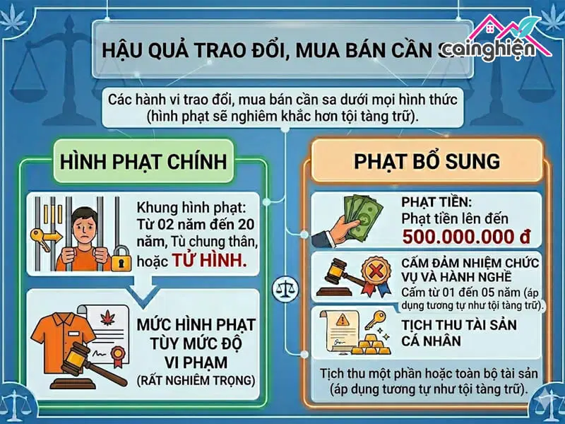 Hút cần sa có đi tù không?