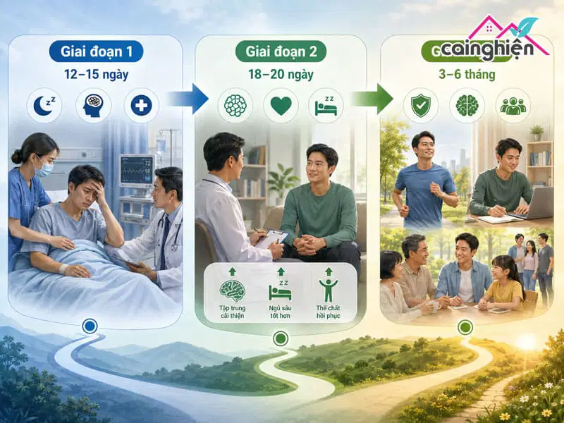 Cai ma túy đá mất bao lâu? Lộ trình 3 giai đoạn chuẩn y khoa
