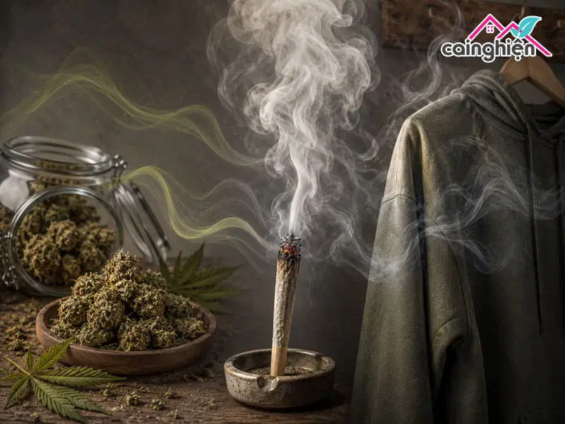 Ngửi mùi cần sa có bị gì không? Nguy hiểm từ khói cần sa