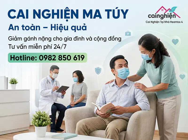 Cai Nghiện Tại Nhà Heantos 4 - Đồng hành cùng bạn
