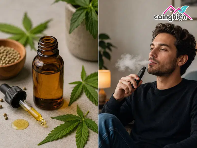Hút CBD có hại không? Sự thật phía sau tinh dầu ma thuật CBD