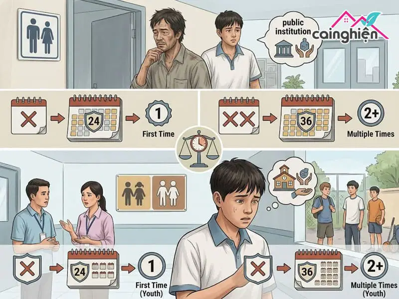 Thời hạn cai nghiện bắt buộc là bao lâu? Quy định mới nhất