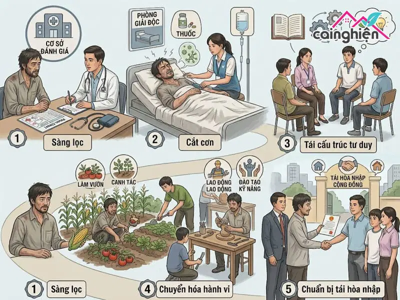 Thời hạn cai nghiện bắt buộc là bao lâu? Quy định mới nhất