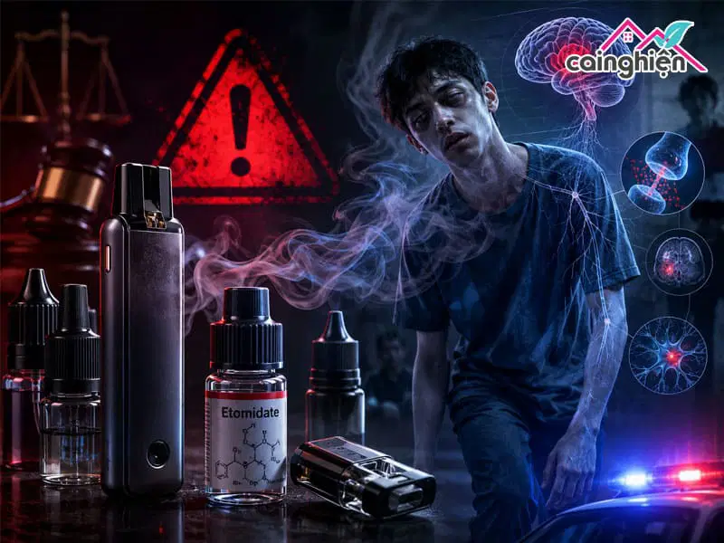 Etomidate biến tướng thành ma túy thế hệ mới